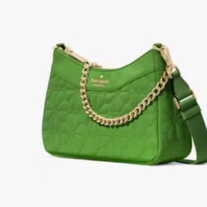 Kate Spade Green Quilted Shoulder Bag AT COST